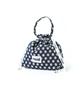 Macni Flower Garden String Pouch Bag Blue