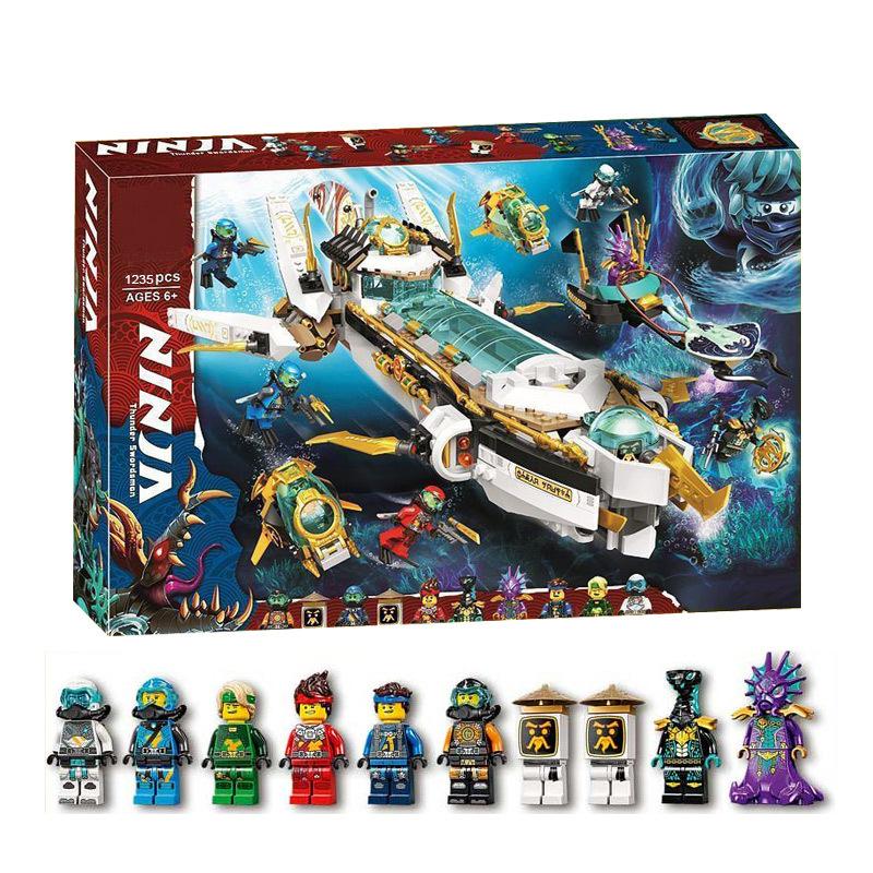Nin 71756 Hydro Bounty Building Blocks Toy, Educational Gift for Boys Girls