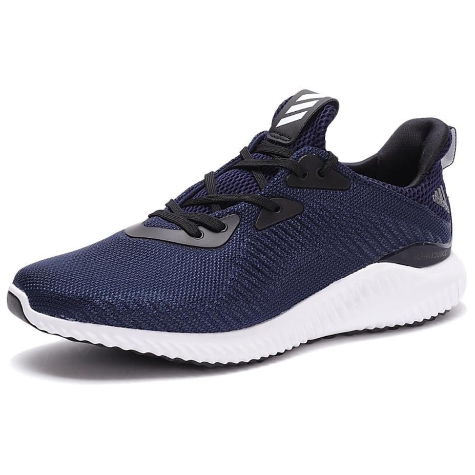 Adidas Alphabounce Collegiate Navy Férfi Sneaker Kék Futó-Fehér Core-Fekete BW0542