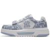 New York Yankees Height Increasing Breathable Slip Resistant Low Top Casual Shoes Unisex Blue Sneakers 3ASXM026N-50BLS