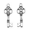 Key Charms Multi Color Alloy Locks Pendants For Romantic Themed Jewelry