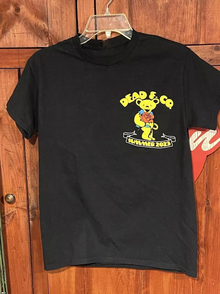 

OFFICIAL Dead and Company Summer Tour 2023 T-Shirt Black Size Small P XL