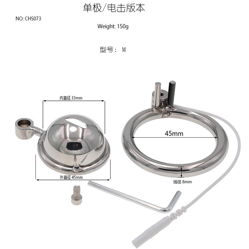 Electric Shock Chastity Lock Pulse Butt Plug Combination Suit Penis Massage Back Court Masturbation Adult Toys Sex Tools