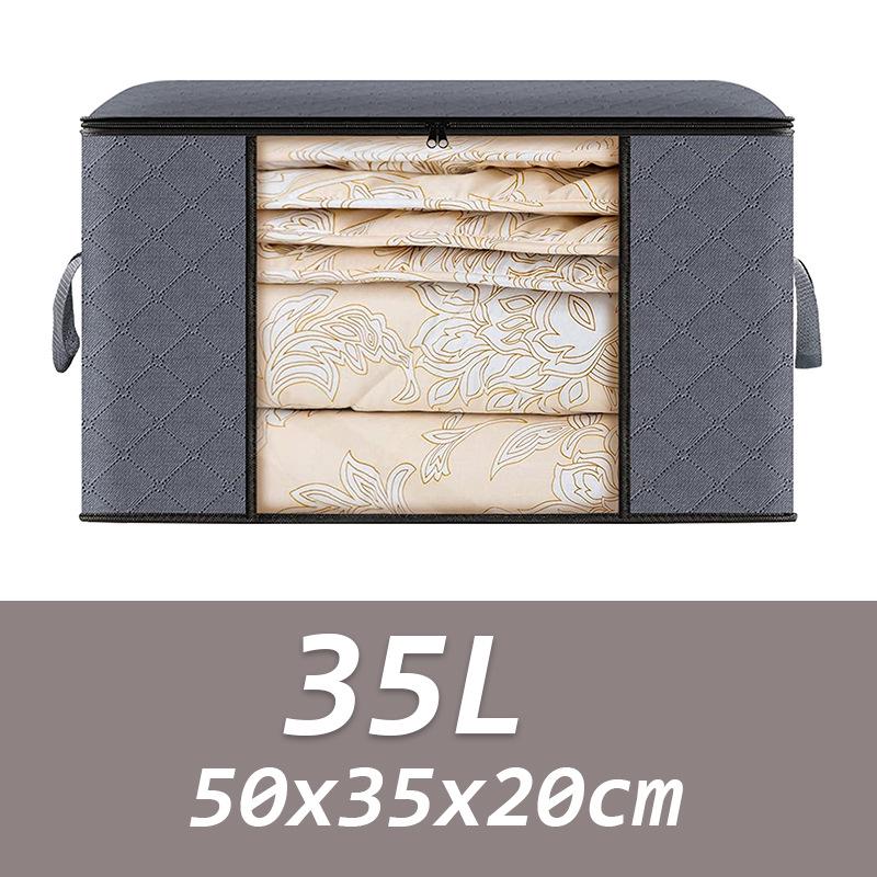 

Большая складная сумка для хранения под кроватью с усиленными ручками для одеял и одежды