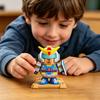 Magnetic Mechanical Capybara Building Toy Buildable Mecha Capybara Figure with Movable Parts Educational Cartoon Animal Model Decoration