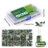 225PCS Assorted Aluminum Capacitors Comprehensive Capacitor Set Simple to Operate for DIY Electronic Projects & Repairs