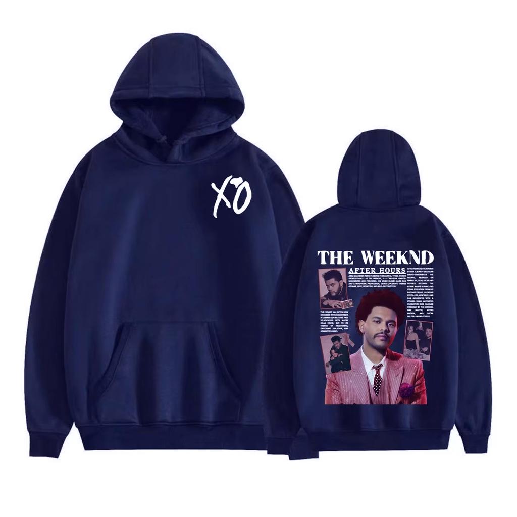 2026 Vendita Calda The Weeknd XO After Hours Til Dawn Felpe Uomo Donna Moda Vintage Morbido Cotone Felpa alla Moda Streetwear per Look Quotidiani
