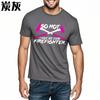 Relaxed Fit Unisex Round Neck Tshirt Streetwear So Hot I Have My Own Firefighter Comfort For Unisex Teeshirt Classic Tshirt