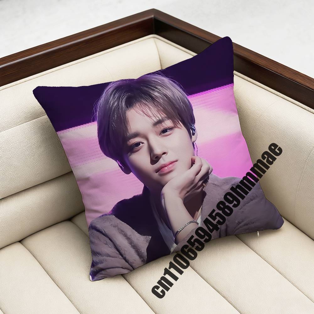 For Singer Actor PPark Ji hoon Throw Pillow Case Sham 45x45cm Decoration Square Sofa Pillowcase Pad Cover 30x30cm