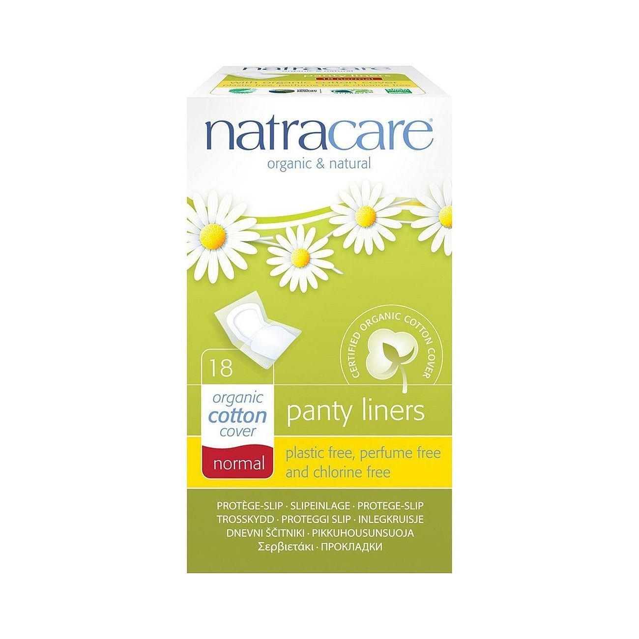 

Natracare Panty For Vaginal Vaginal No Pack of 18 Liner, Organic, Use, Wings, NC3123, Довжина/14,5, Ширина/5,3, Товщина/0,29 см