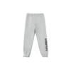 Li Ning Basketball Collection BADFIVE Elastic Cuff Fleece Lined Thermal Loose Fit Knitted Sweatpants Men's Gray AKLR801-4