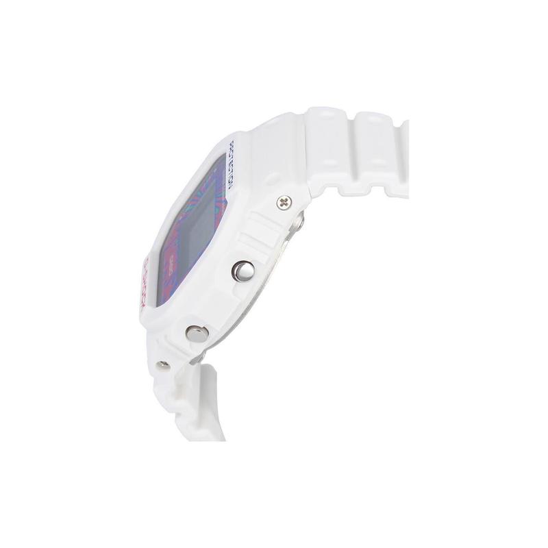Casio G-SHOCK Theme Series Outdoor Shockproof Waterproof Small Square Sports Watch Quartz Movement Resin Strap Japanese and Korean Watch DW-5600DN-7PR