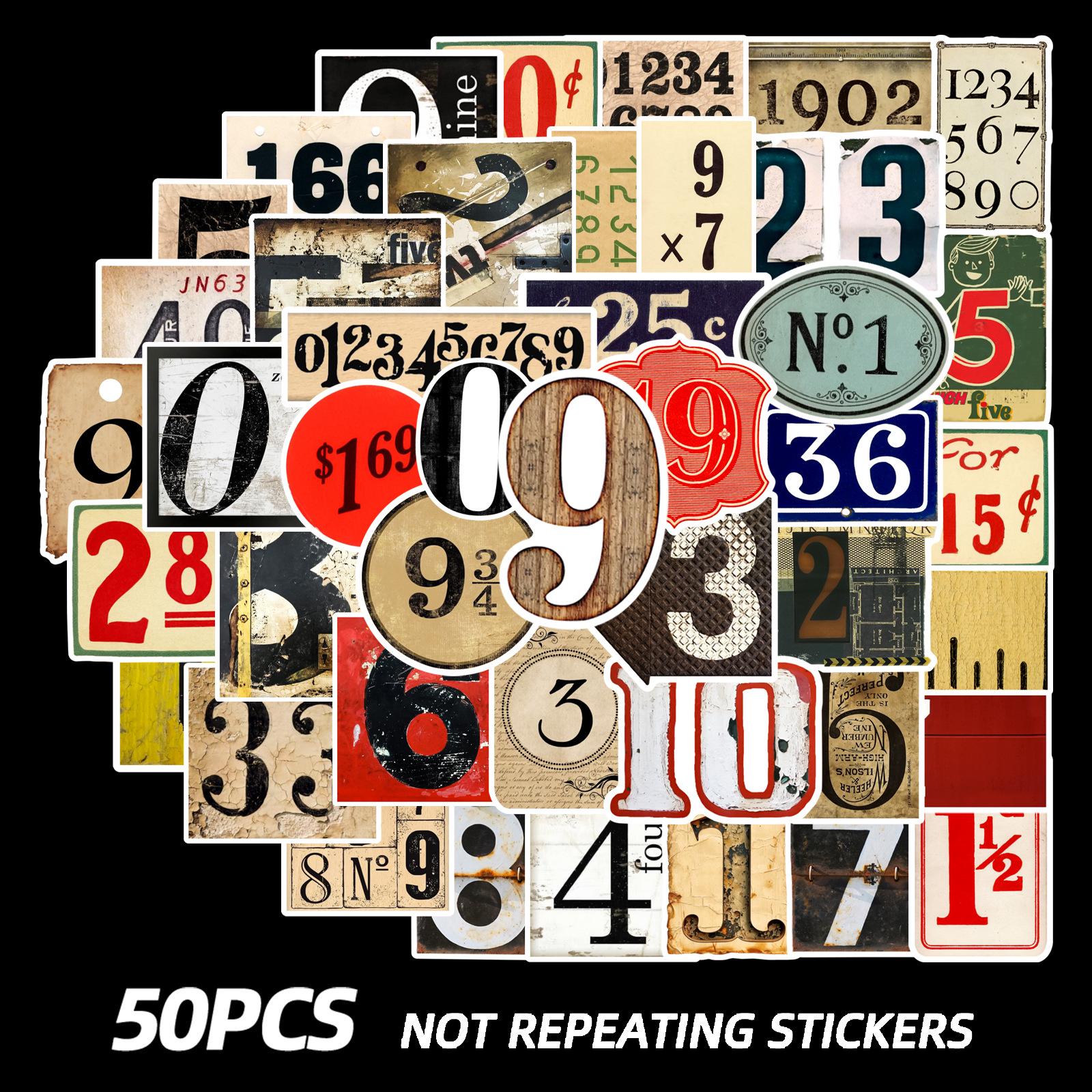 Waterproof Graffiti Stickers: 50 Digital Style Sheets for Phone, Guitar, Tablet, and Laptop 50 Unique Pieces
