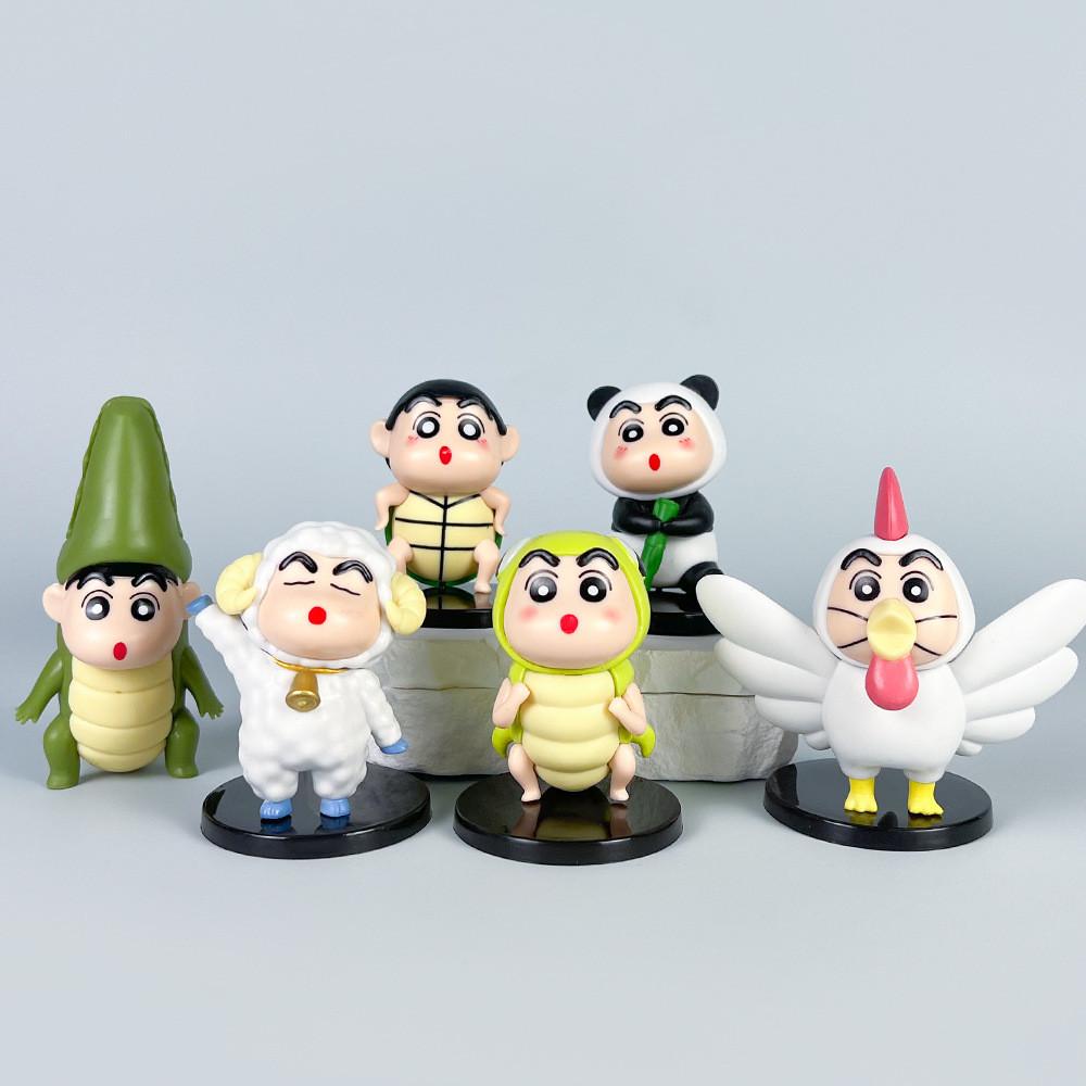 Crayon Shinchan Pvc Action Figures Model Toys Desktop Decoration Gifts Kids