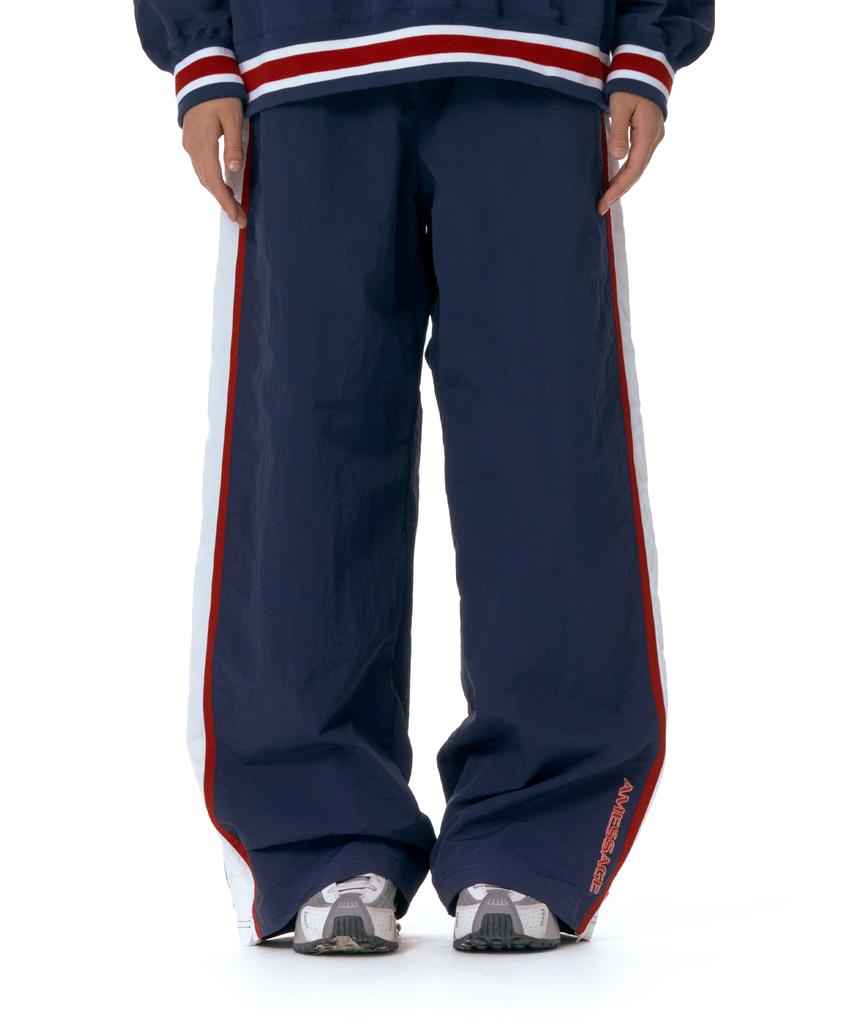 AMES-WORLDWIDE Side Line Track Pants Navy (Am2Esupa10A)