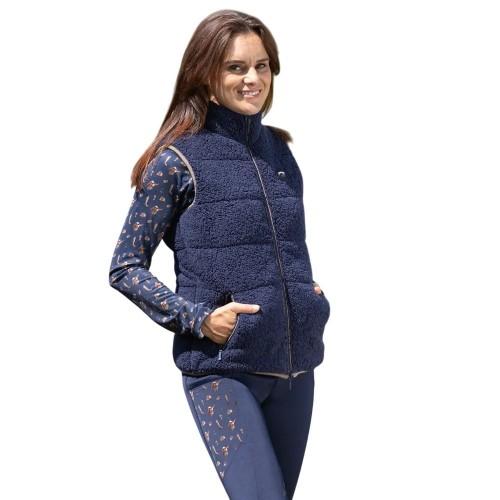 Hy Womens/Ladies Elevate Country Teddy Fleece Gilet