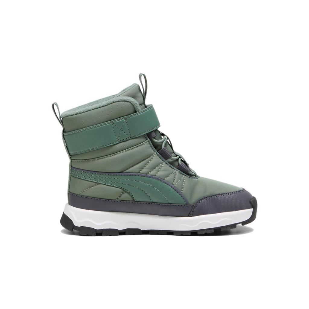 Puma Evolve Mid-Cut Kids Boots Green Kids Boots 392645-03