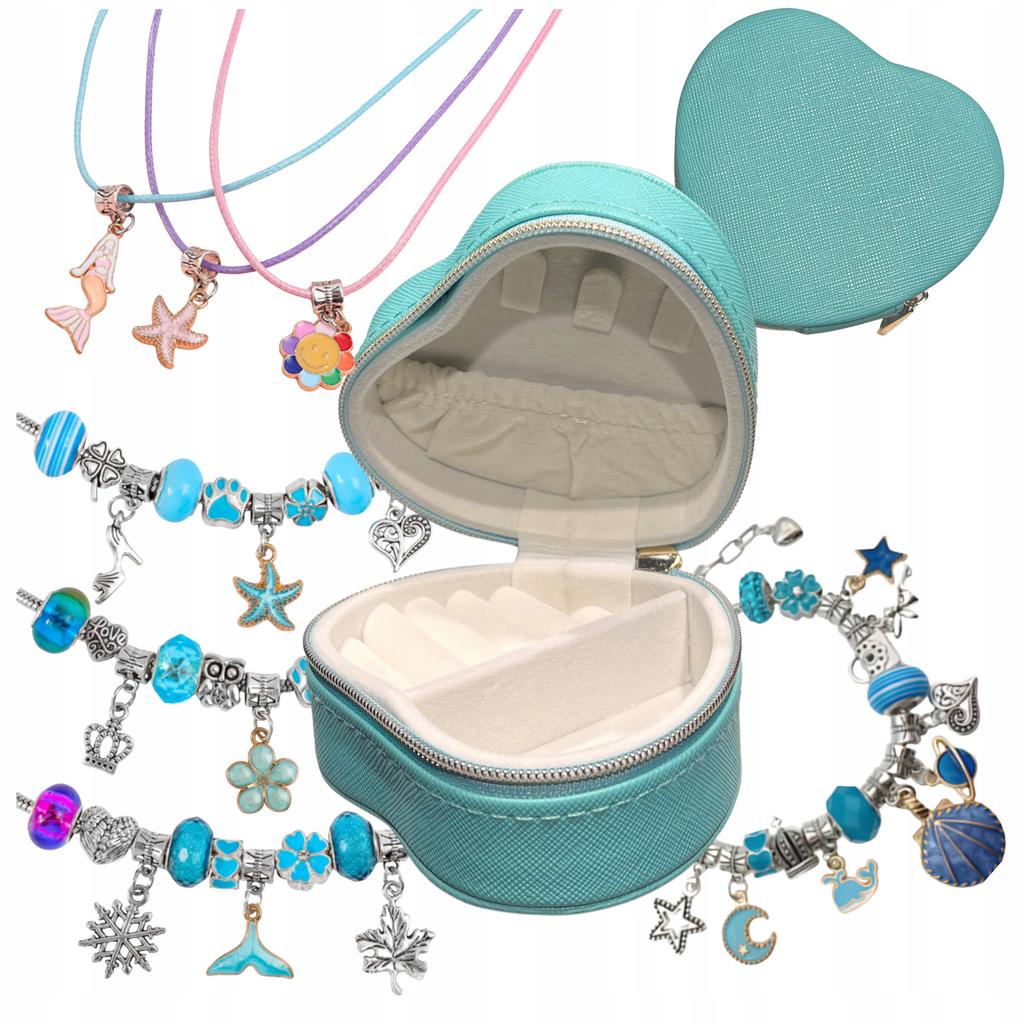 Jewelry Making Kit for Girls: Bracelets, Necklaces, Charms