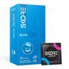 Skore Blues Coloured Condoms - 10'S, Pack of 4 - 40 Pc