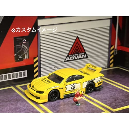 1/64 scale custom wheels, set of 4, 6-spoke, silver, gold, black, and white, AH0010, approximately 10.8mm, for miniature cars, etc.