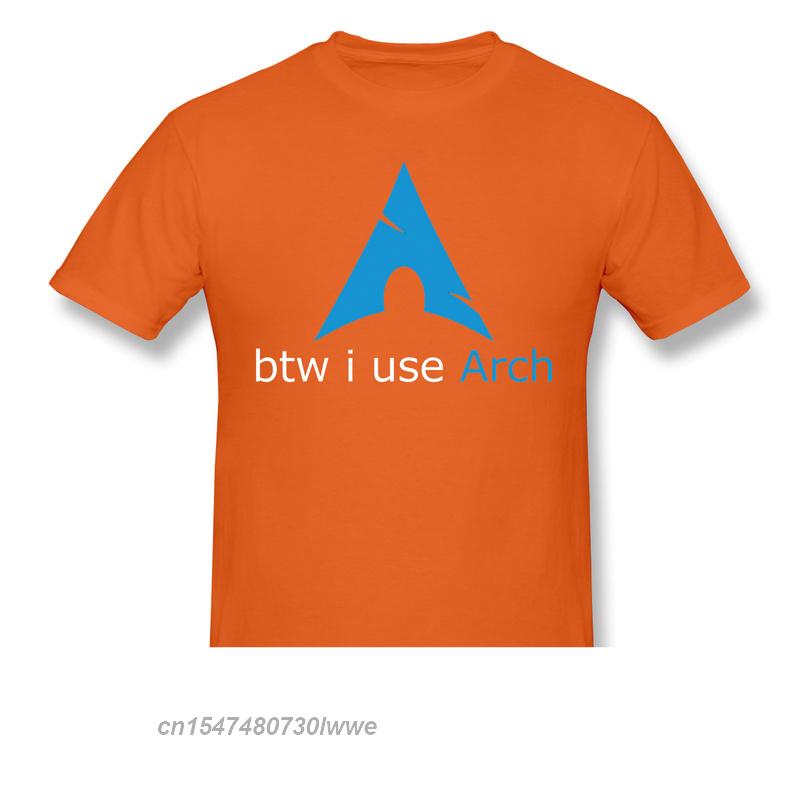 A proposito, uso Arch Anime Clothes Design Linux Programma Sistema Operativo Design Originale Cotone Maglietta Unisex