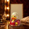 Creative Home Office Ornament Parton Memorial Duck Dolly Duck Figurine Country Music Statue Guitar-Themed Artistic Resin Animal Statue Decorative