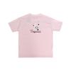 Converse Drop Shoulder Sleeve T Shirt Women's Pink 10025879-A02