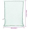 VidaXL Filet pour remorque avec corde élastique vert 3x2,5 m PP, filet de chargement, filet de chargement pour remorque, 4012238