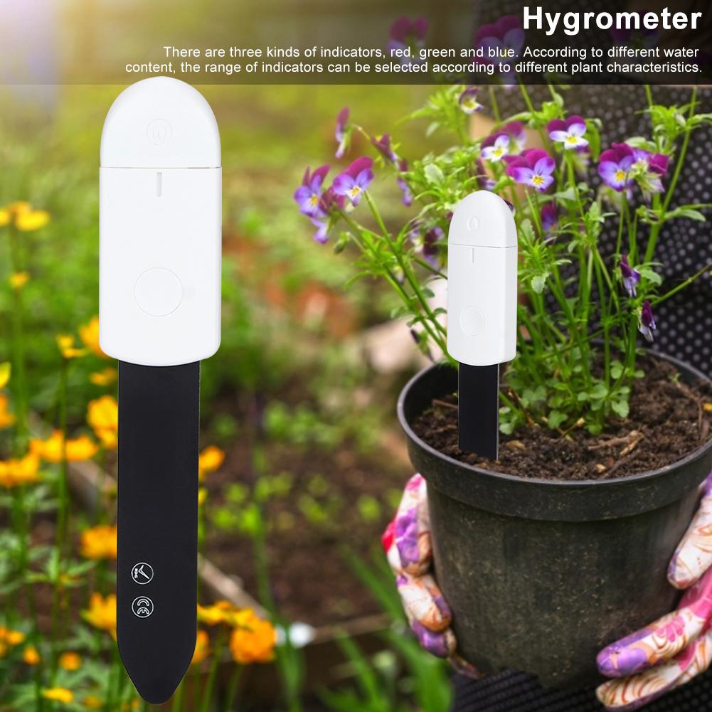 Garden Plant Soil Electronic Hygrometer Mini MultiFunctional Moisture Meter Tester Analyzer