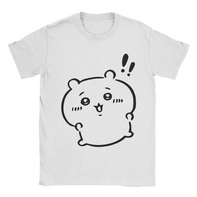 Chiikawa Inspired Design T Shirt Men 100%Cotton Clothing Hip Hop  Round Neck Short Sleeve