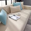 Solid Color Sofa Towel for Living Room Chenille Sofa Cushion Couch Cover Modern Minimalist Corner Sofa Cover Multi-sizes
