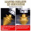 Diamond Beveling Grinding Head for Angle Grinder Diamond Core Drill Bit Multi-Function for Chamfering Hole Enlarging Polishing