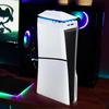 Ventola di Raffreddamento Superiore per PS5 Slim con Luce LED RGB Radiatore Host di Gioco Ventola di Raffreddamento Superiore Antipolvere per Console PS5 Slim