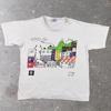 1990s Porto Blue Rio De Janeiro Brazil Favela Graphic Tee | Large