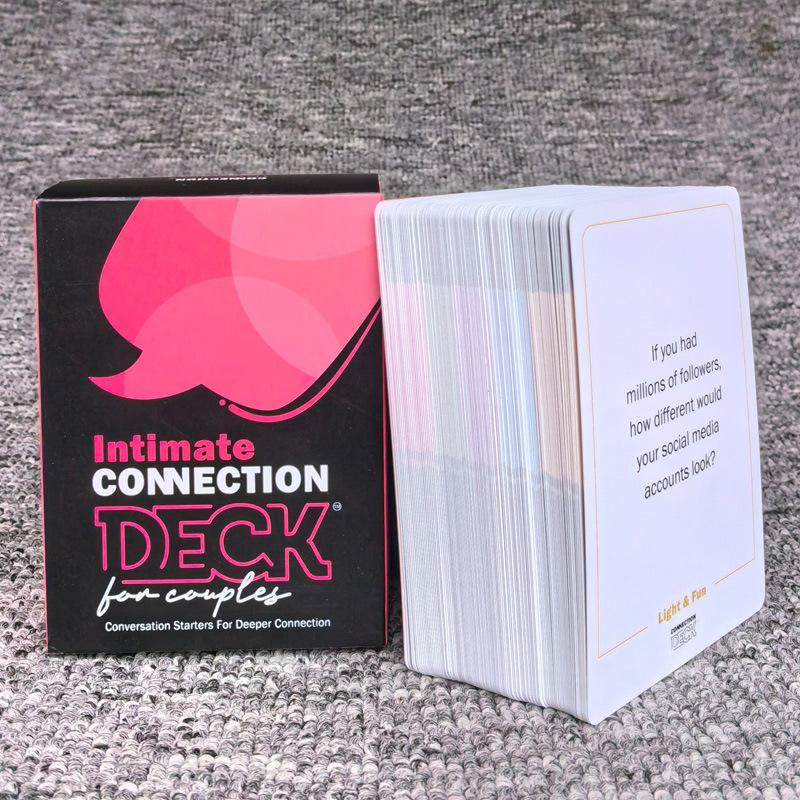 Englische Version Intimate Connection Deck Paar Intimate Spielkarten