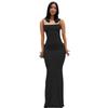 New European and American Fashion Avant-garde Kardashian Skims Casual Slim Suspender Dress Women