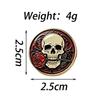 European & American Halloween Cartoon Monster Brooch Set – Creative Ghost Badge for Clothing & Hat Decoration