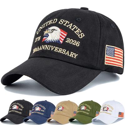 Women Baseball Cap American 250Th Anniversary 1776- Embroidered Hat Cap Eagle Pattern Outdoor Use Casual Dad Hat For Men And