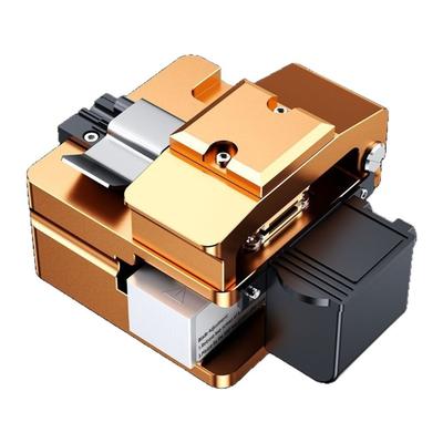 Automatic Retractable Fiber Optical Cable Cutter with Waste Fiber Container and Multiple Slot Design for Splicing Tool