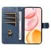 For Honor 400 5G (Global) Wallet Case T-Shape Lines Leather Phone Cover Stand
