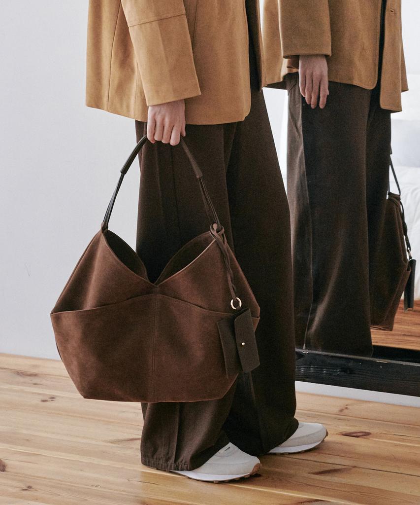 Bemymood Objet Bag - Suede Brown