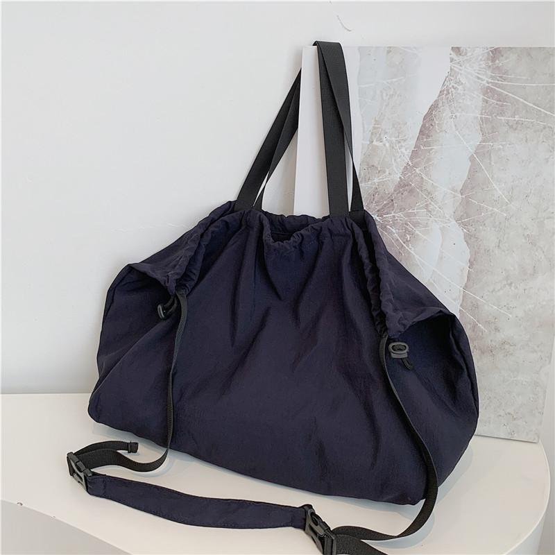 Oxford Cloth Bag For Women With Drawstring Closure And Multiple Pockets For Daily Use