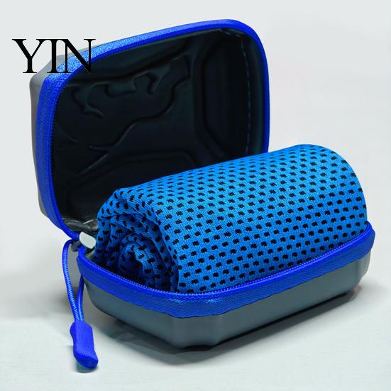 Moisture-wicking Sports Towel 1/5Pcs Cooling with Carrying Case, Quick Dry Absorbent Ice for Neck & Face, Breathable Chilly Sports, Gym, Yoga, Running