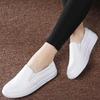 Women's Genuine Leather Casual White Loafers - Soft, Breathable, Versatile Flats