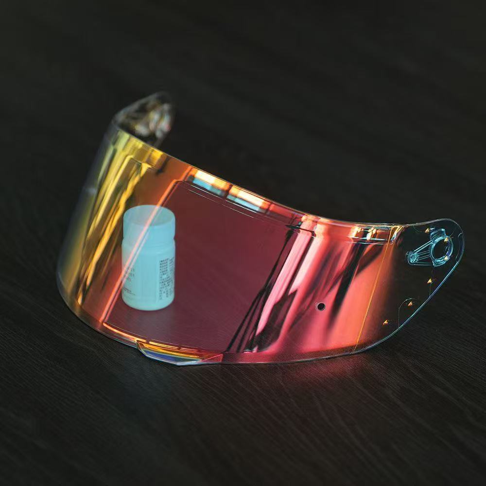 Flagship Store Selling Full Face Motorcycle Helmet DOT and ECE Certified with Silver Lenses Anti-Scratch for Man Woman Riding