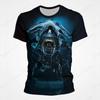 Movie Alien Mutation 3D Printed T-shirt Men's Fashion Hip Hop Trend Short Sleeve Top Cartoon Anime Role Playing Costume