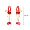 Bell Metal Nipple Clamps Breast Clip Clitoris Flirting Bondage Nipple Breast Sex Toys For Women