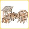 3D Wooden Architectural Puzzle - Educational Model Toy for Kids
