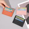 Women's Slim PU Leather Multi-Slot Card Holder