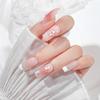 1Box Sakura Flower Petal Nail Charm 3D Cherry Blossoms Slices Gold Steel Beads Nail Art Decoration Spring Manicure Sequin